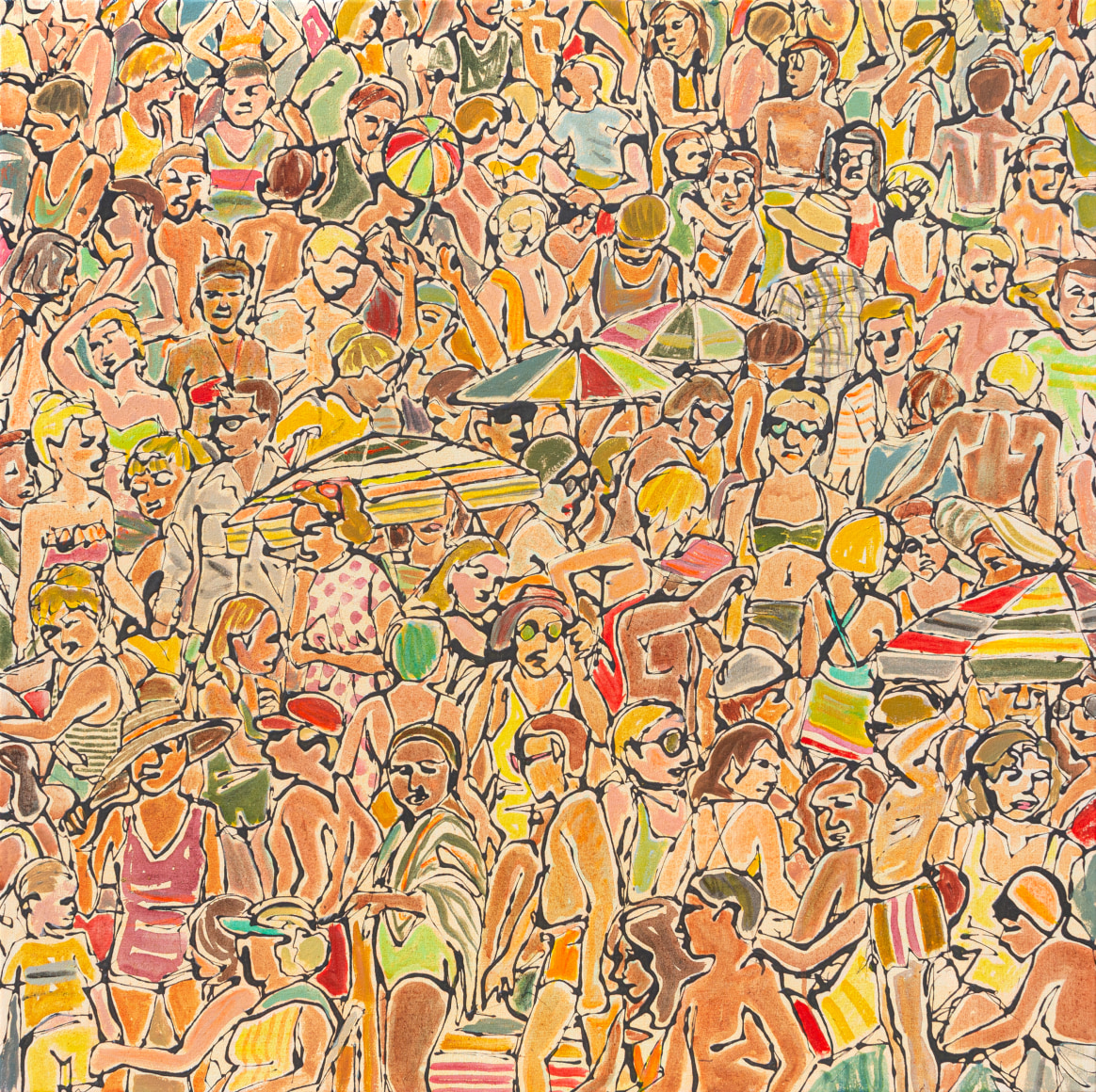 AMANDA JOY BROWN, Beach Day, 2023