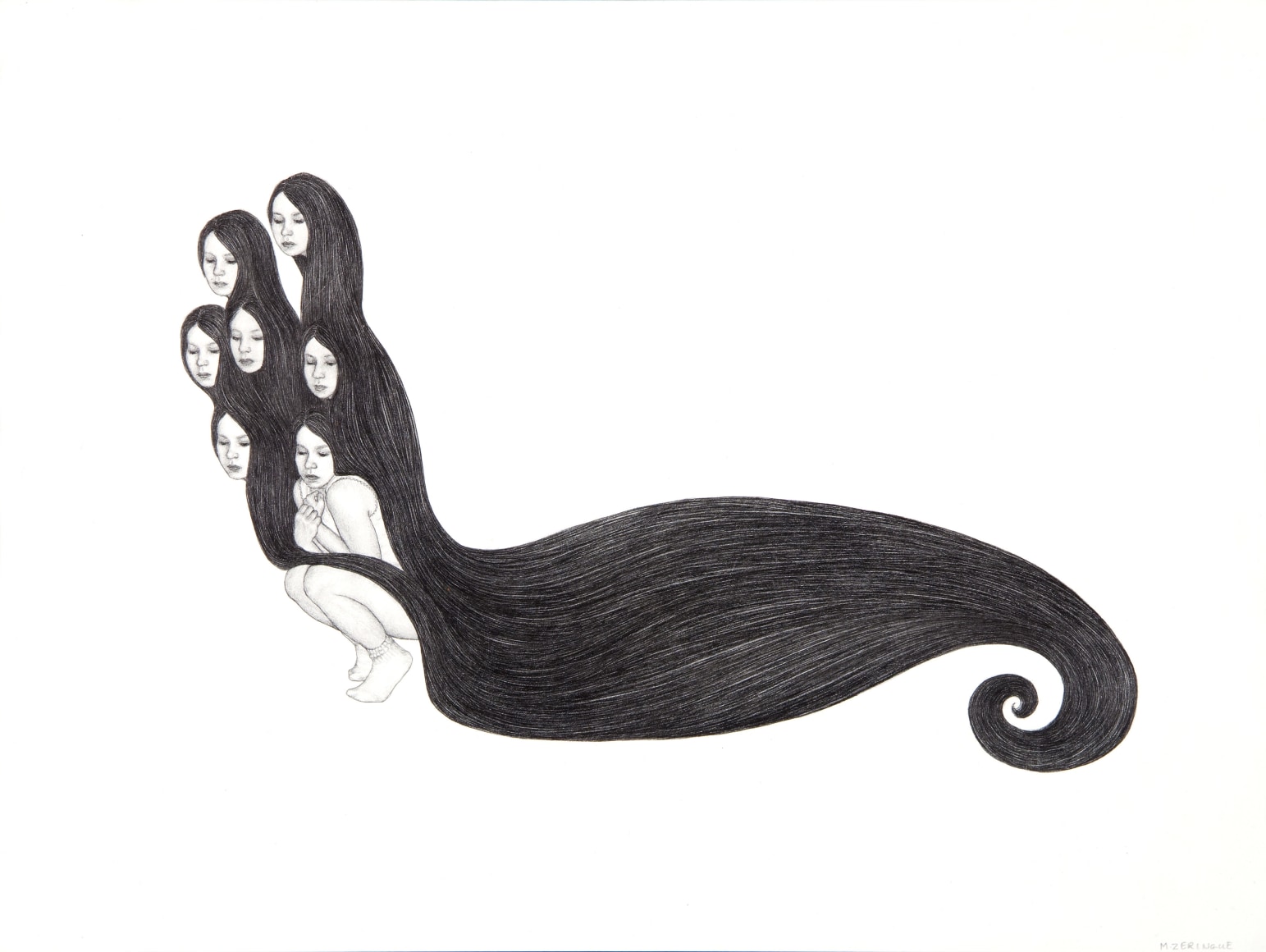 MONICA ZERINGUE, Hydra (study), 2010