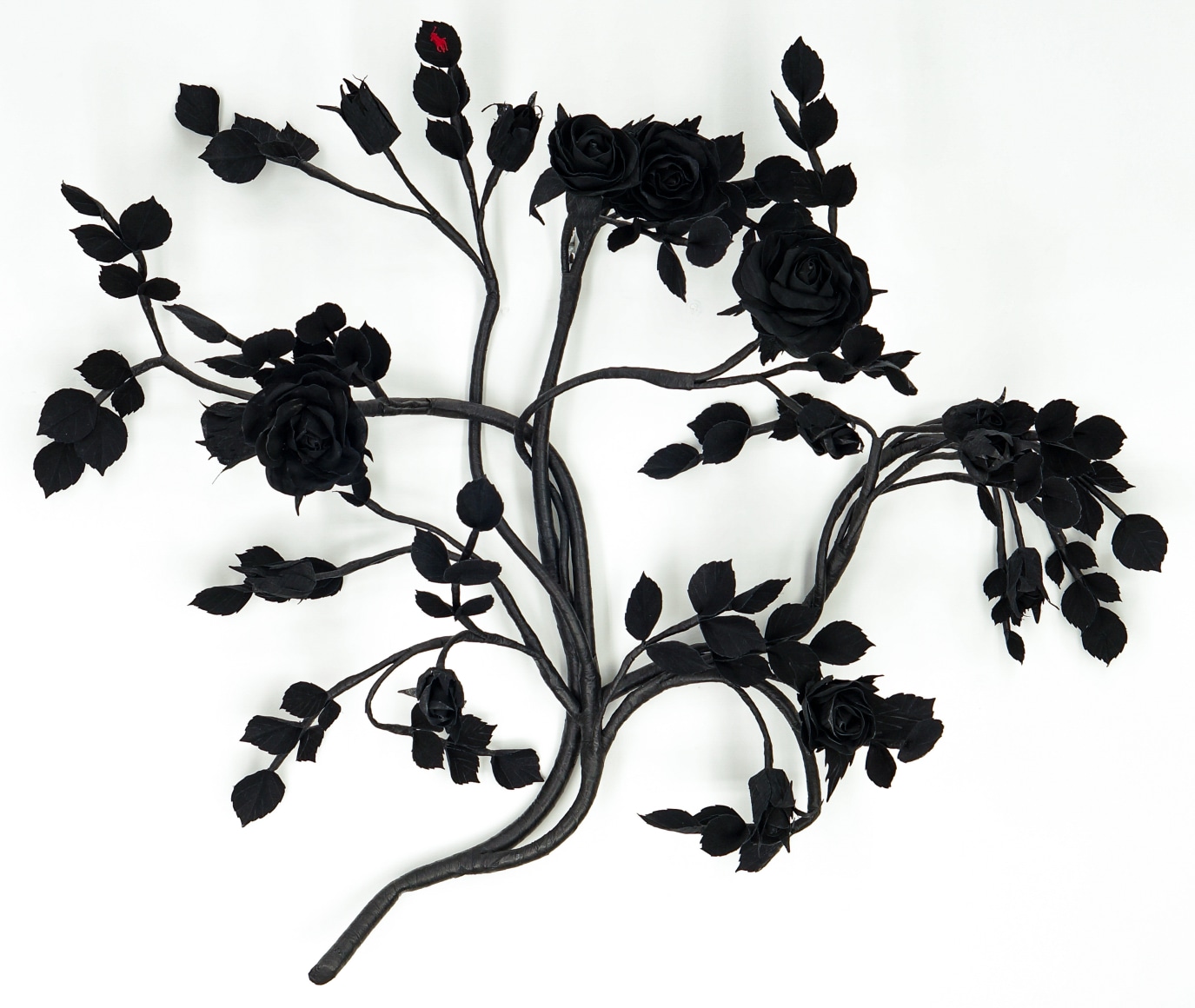 CARLTON SCOTT STURGILL, Branded Rose (Black on Black), 2020