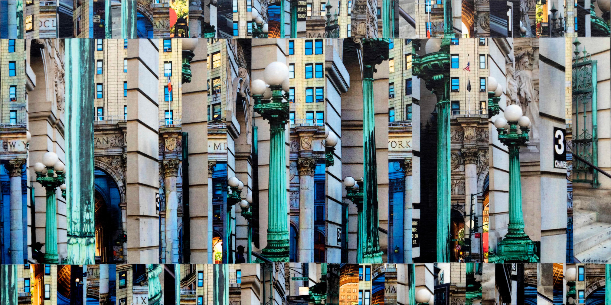 MARILYN HENRION Patchwork City 62, 2016