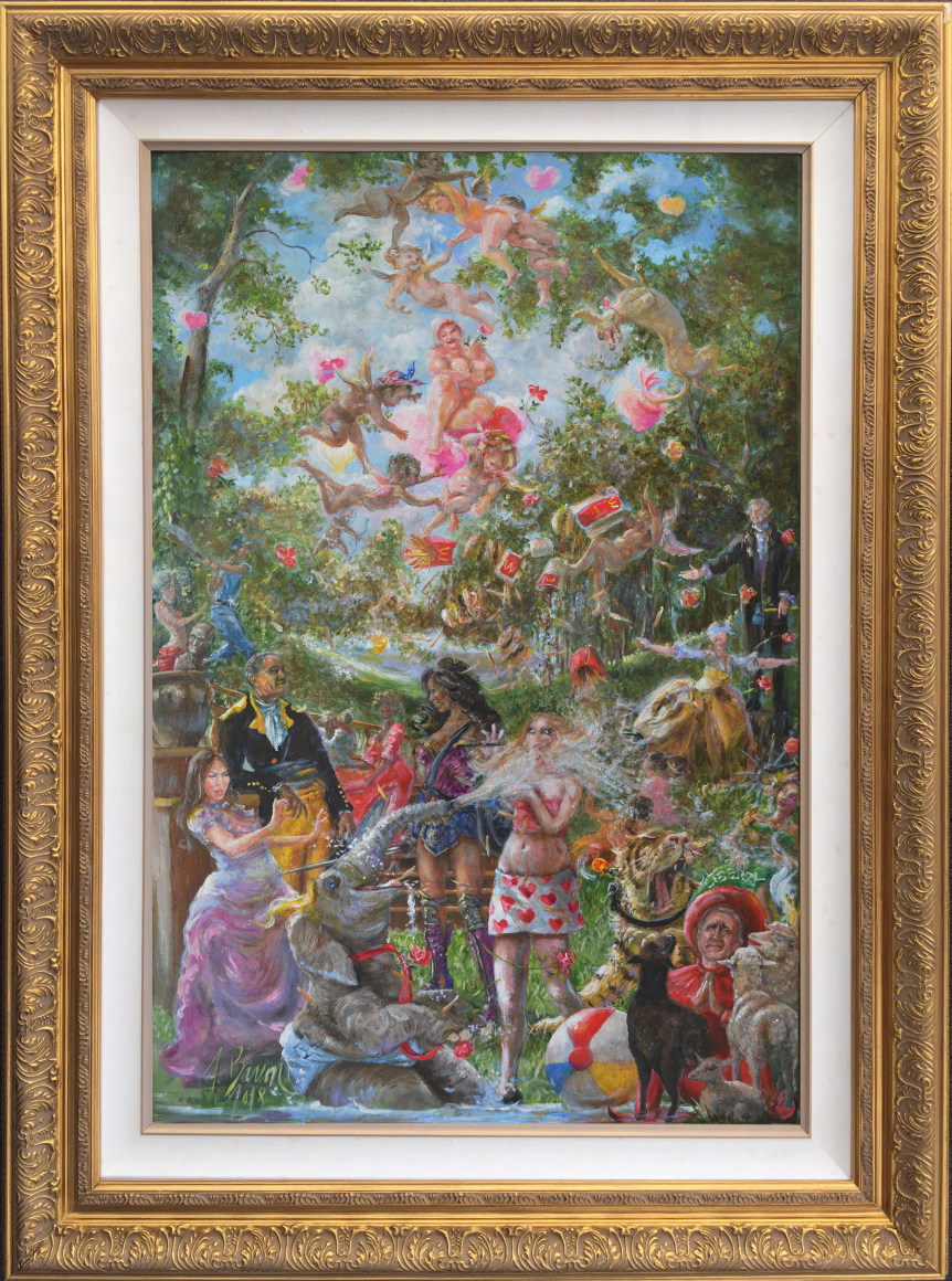 JOSEPH BARRON, Draining the Swamp, 2018