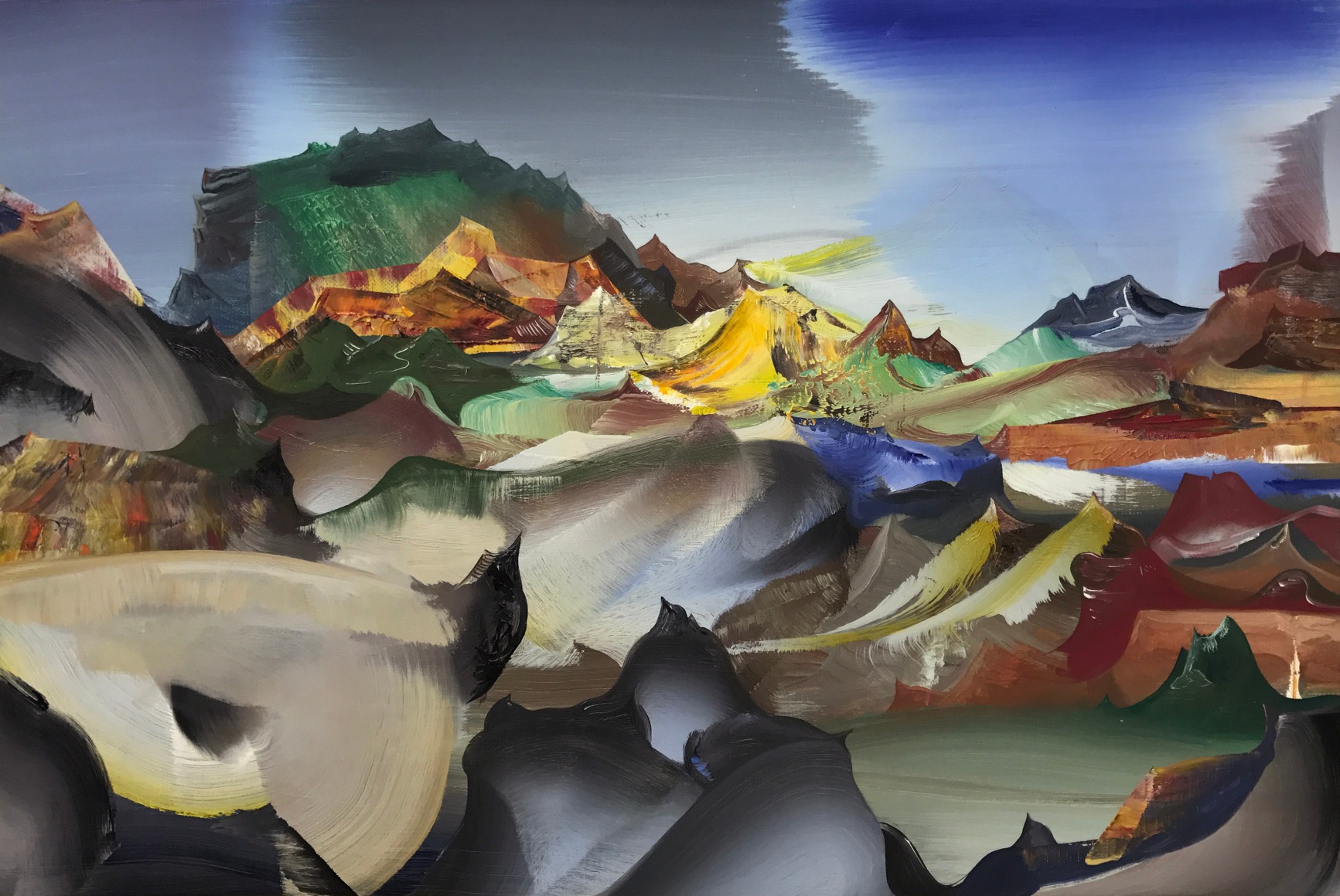 ELLIOTT GREEN, Translucent Mountains, 2014