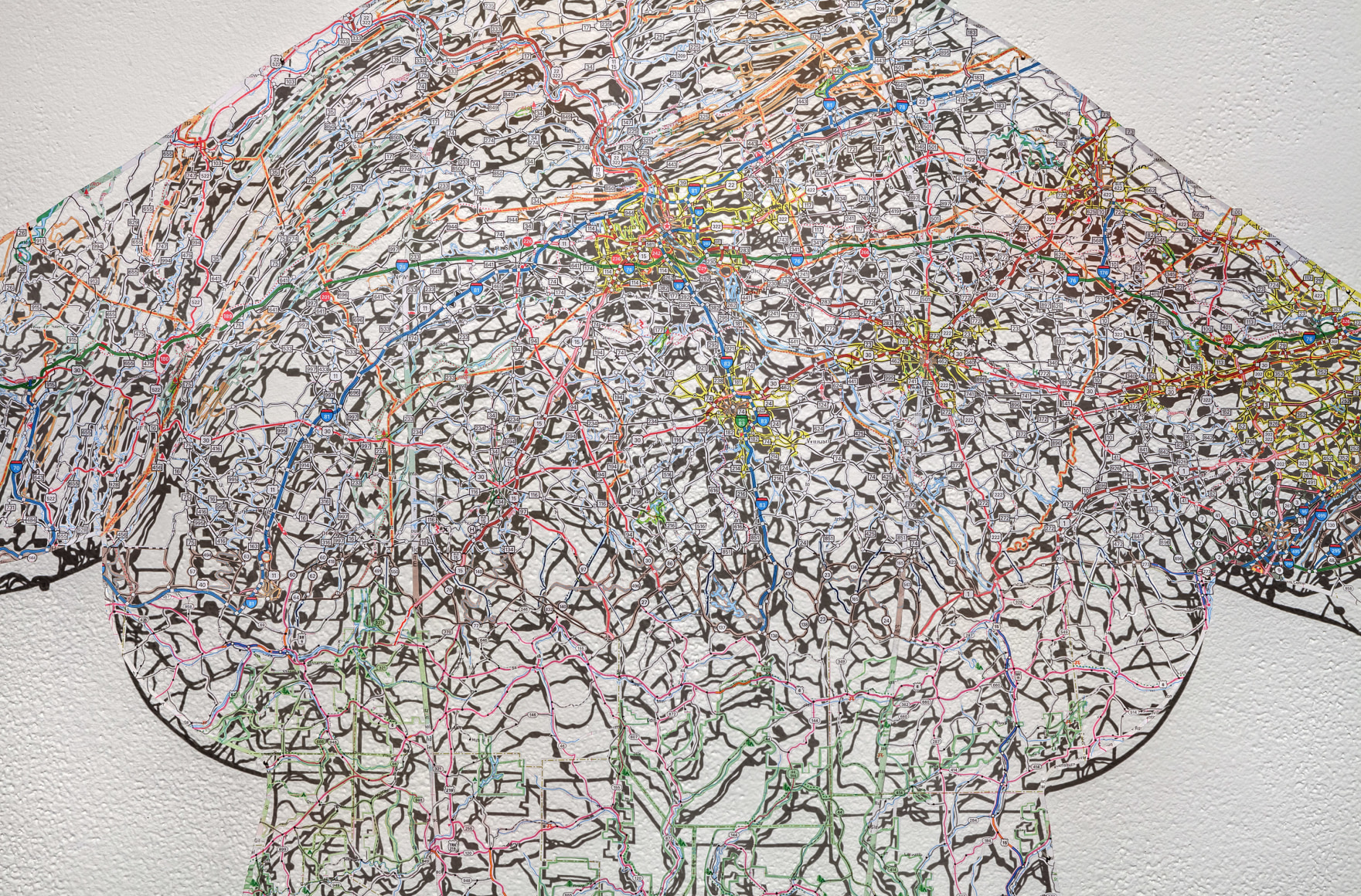 NIKKI ROSATO Untitled (Merged) IV&nbsp;[detail], 2015