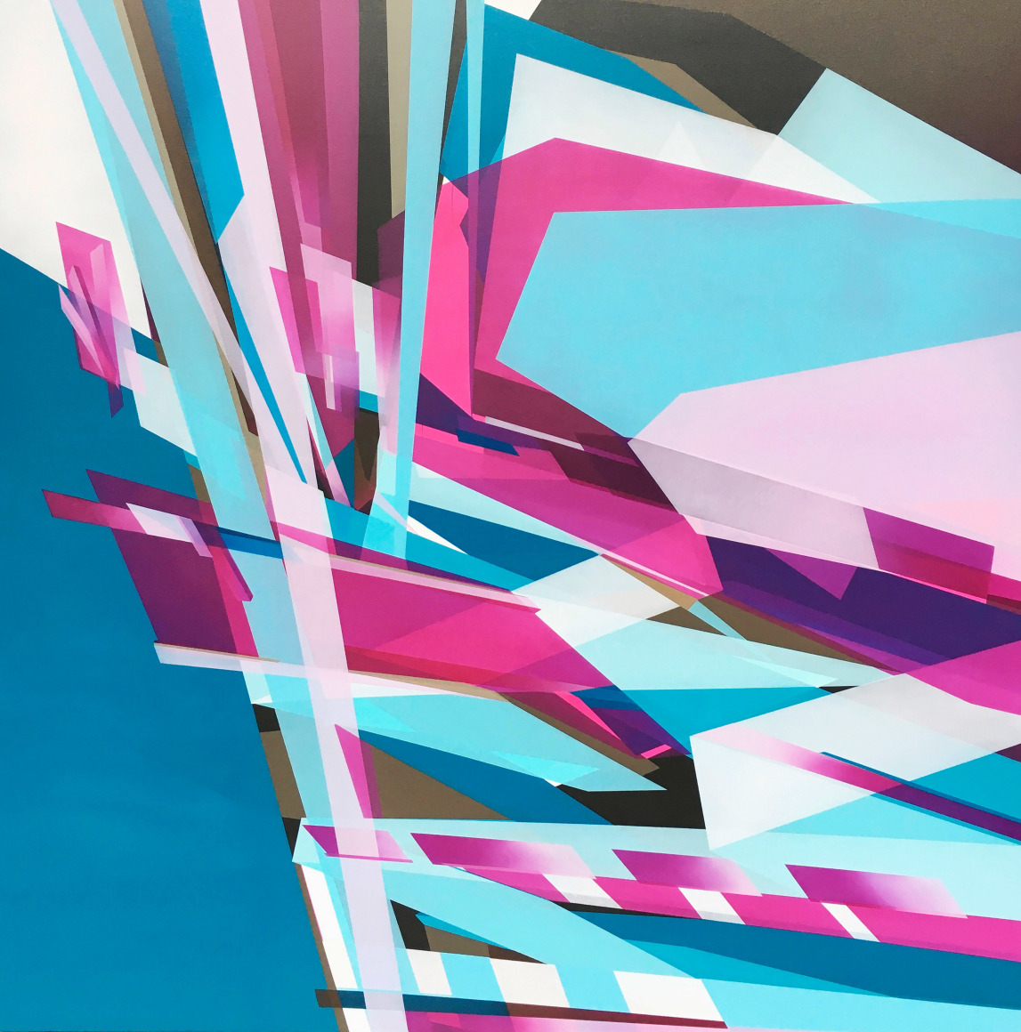 MARNA SHOPOFF, Amaranth and Blue, 2020