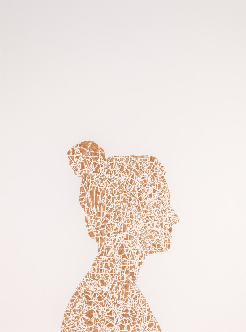 NIKKI ROSATO If I paint us (in gold) II.I, 2016