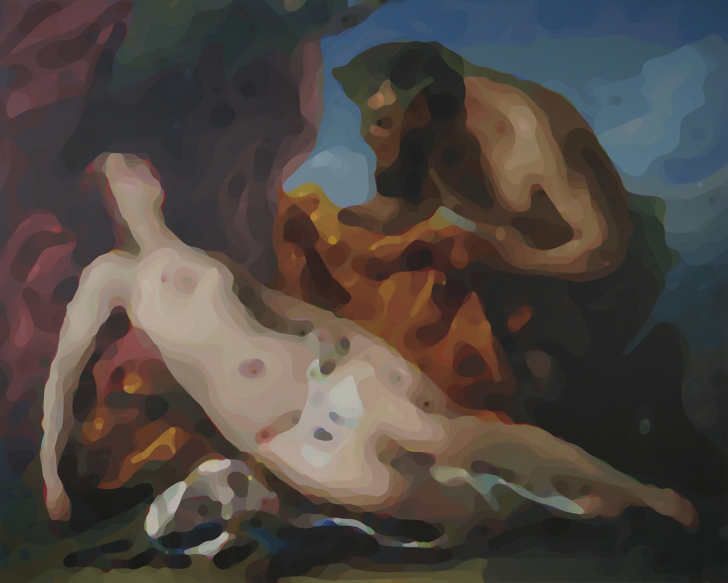 CARLTON SCOTT STURGILL, Mythological Painting (after van Loo), 2023