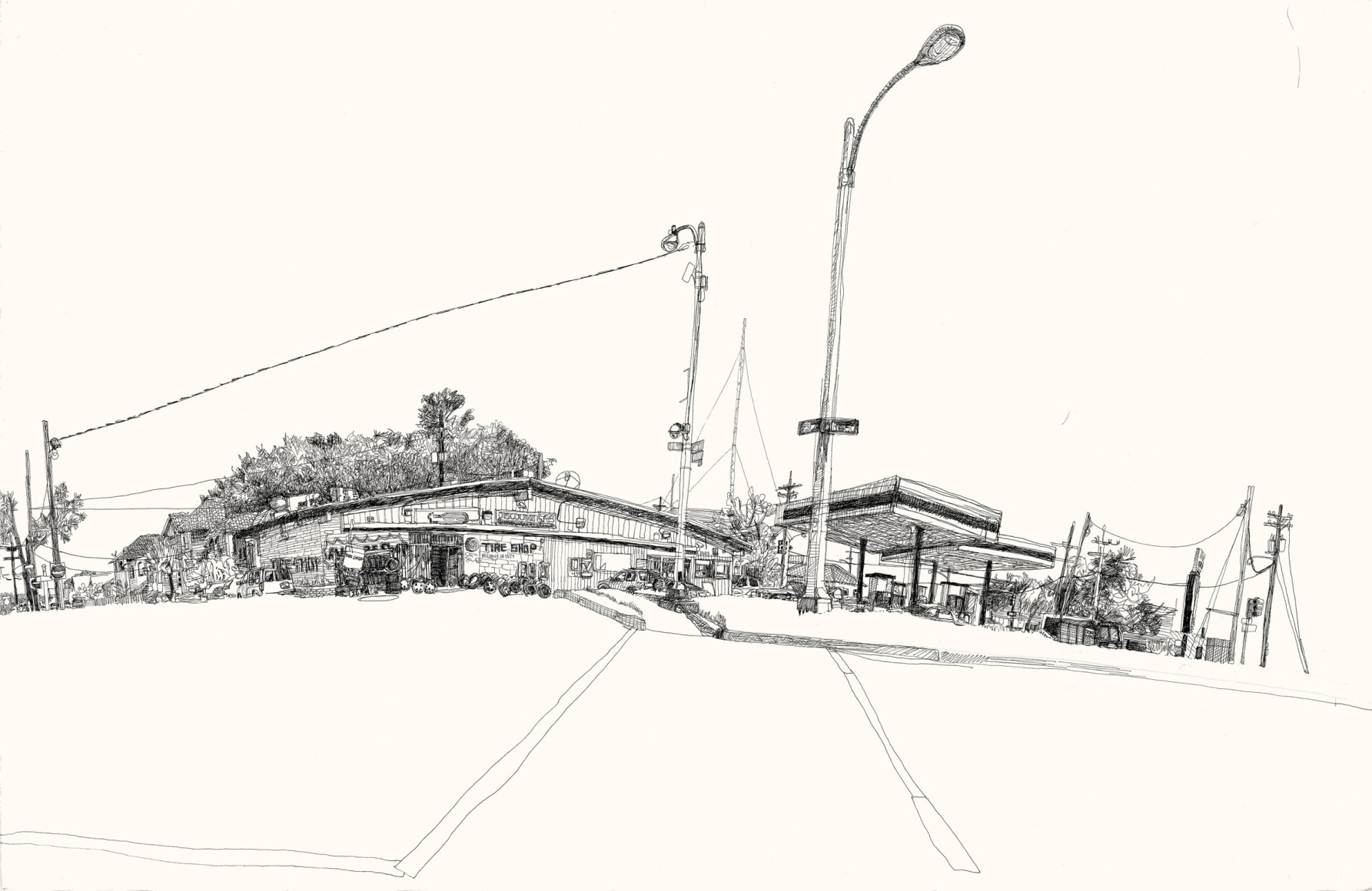 HANNAH CHALEW, Tire Shop, 2010