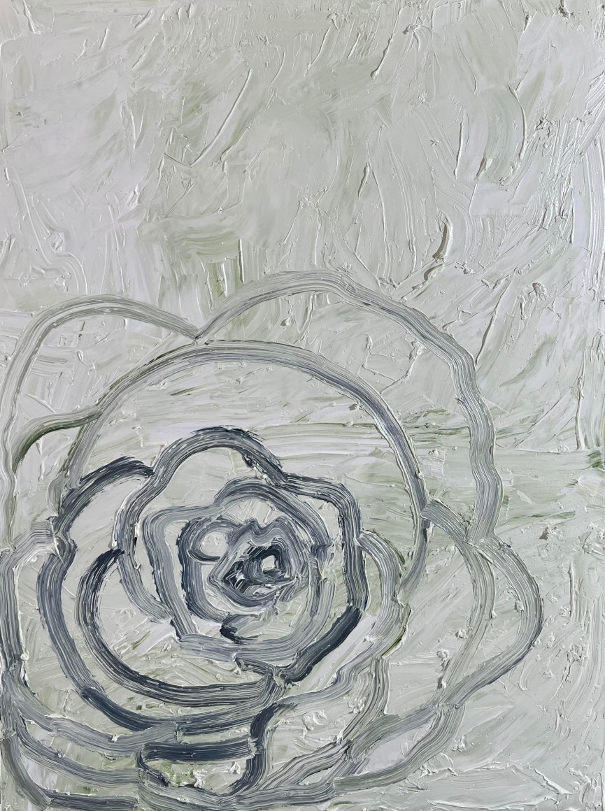 MARGARET EVANGELINE, Green Camellia #2, 2022