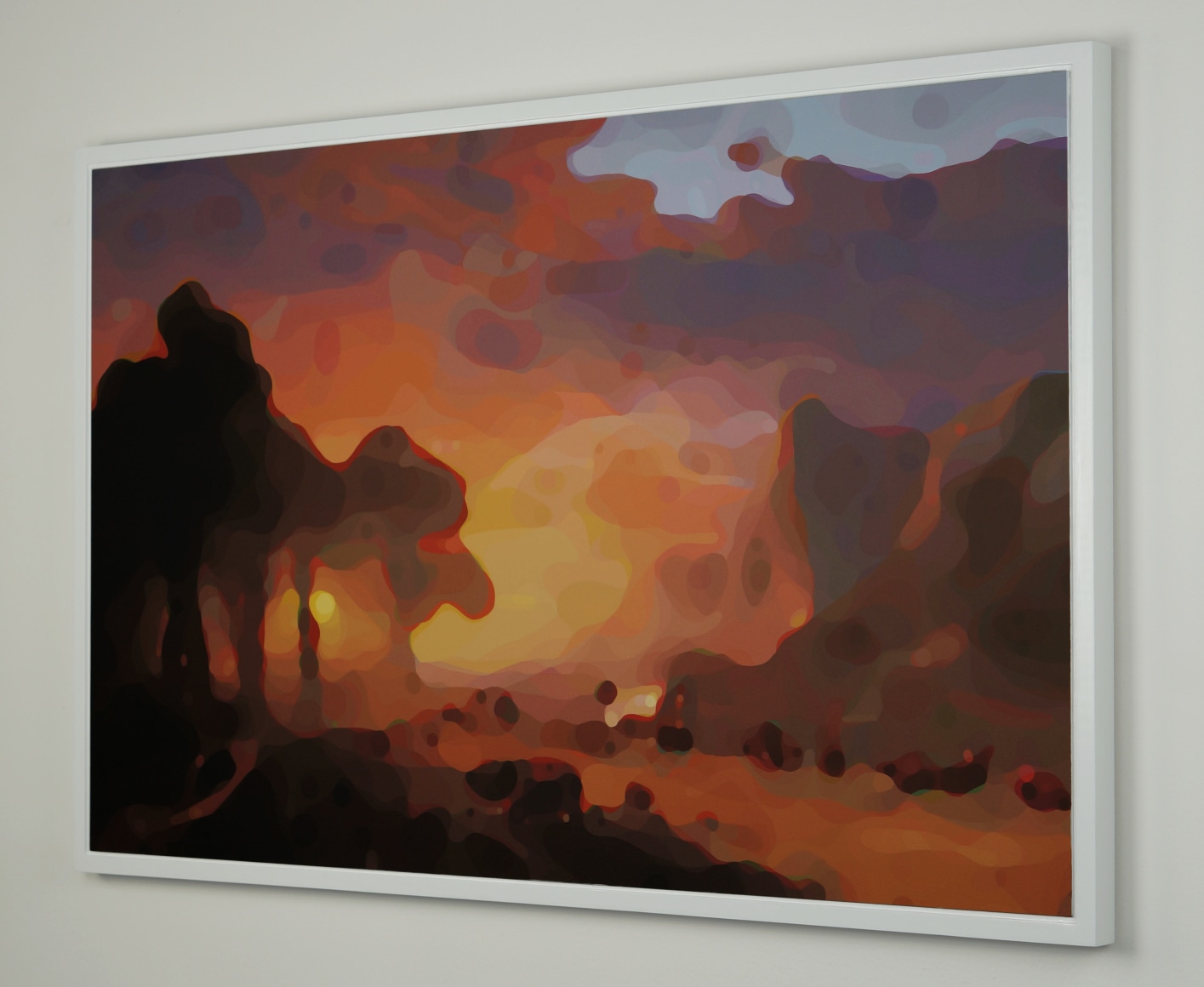 CARLTON SCOTT STURGILL, Landscape Painting (after Bierstadt), 2023