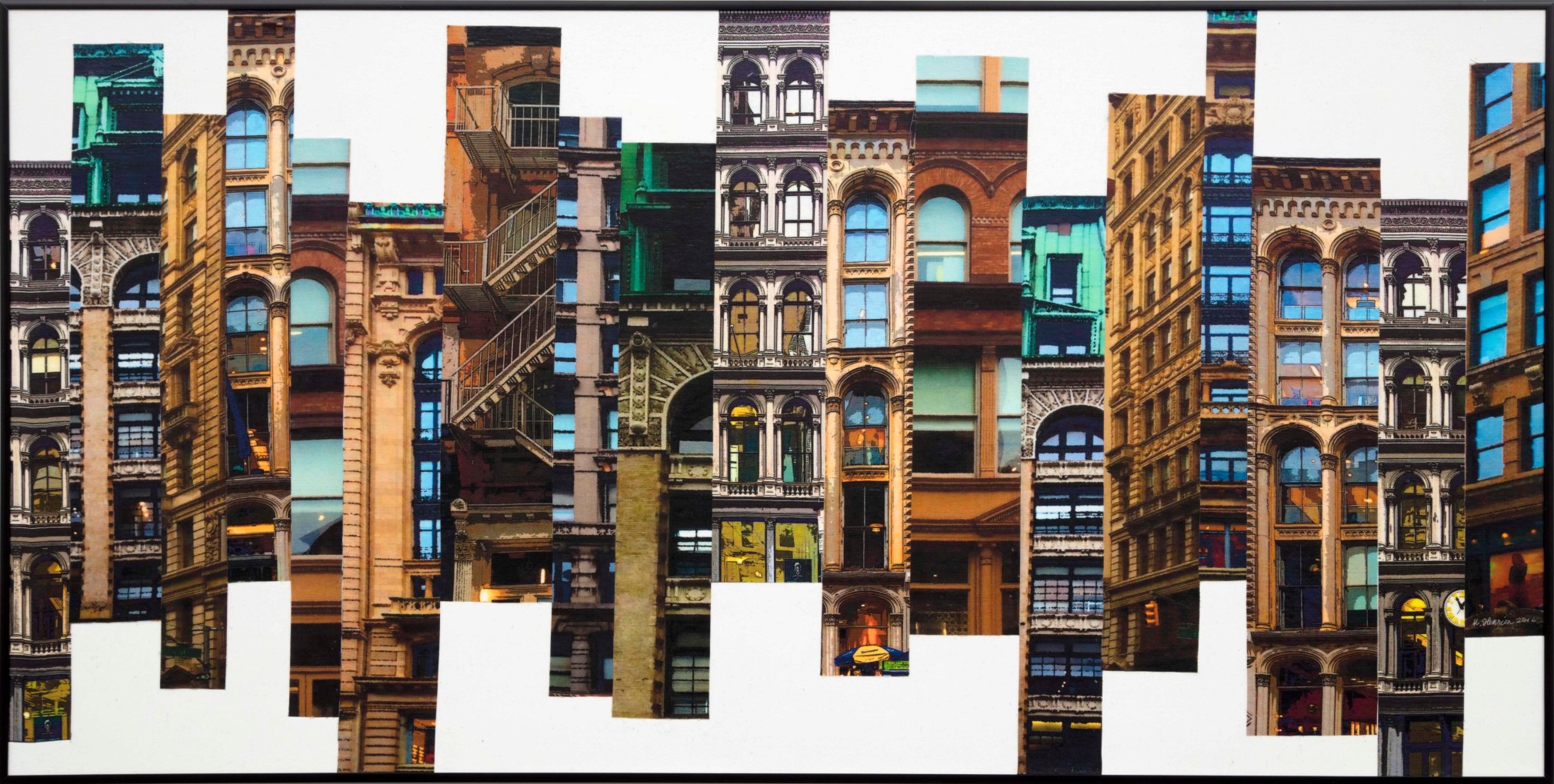 MARILYN HENRION Patchwork City 66, 2017