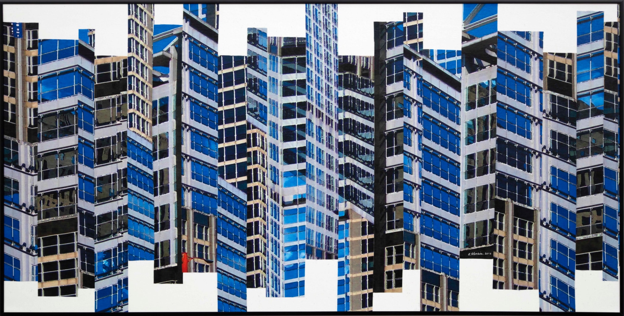 MARILYN HENRION Patchwork City 67,&nbsp;2017