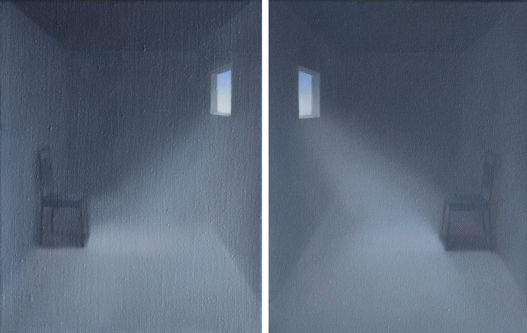 MAGGIE EVANS, Separate Duality (diptych), 2020