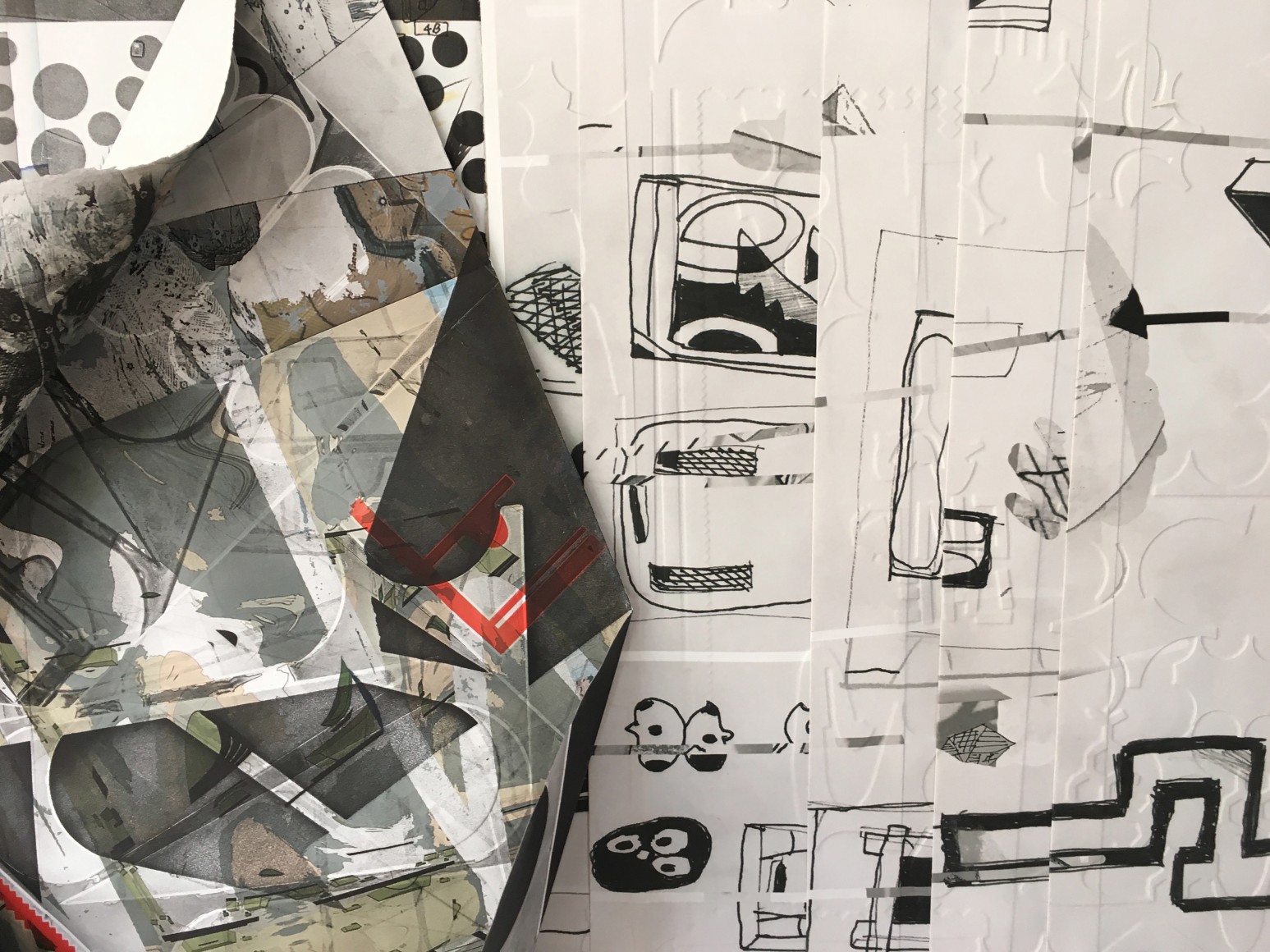 CARMON COLANGELO Precarious World&nbsp;[detail], 2016