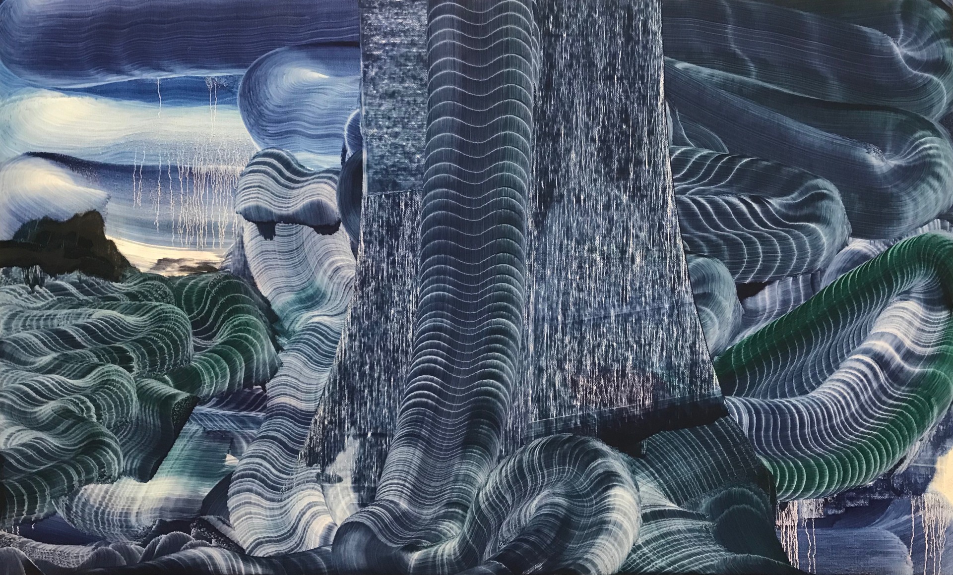 ELLIOTT GREEN, Fluid, 2017