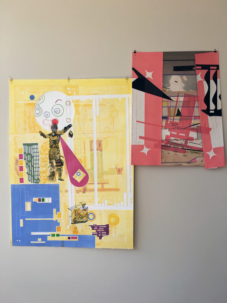 CARMON COLANGELO Recycler and Pink Slip, 2016