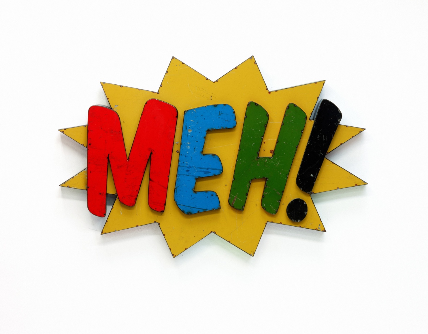 DAVID BUCKINGHAM Meh!, 2014