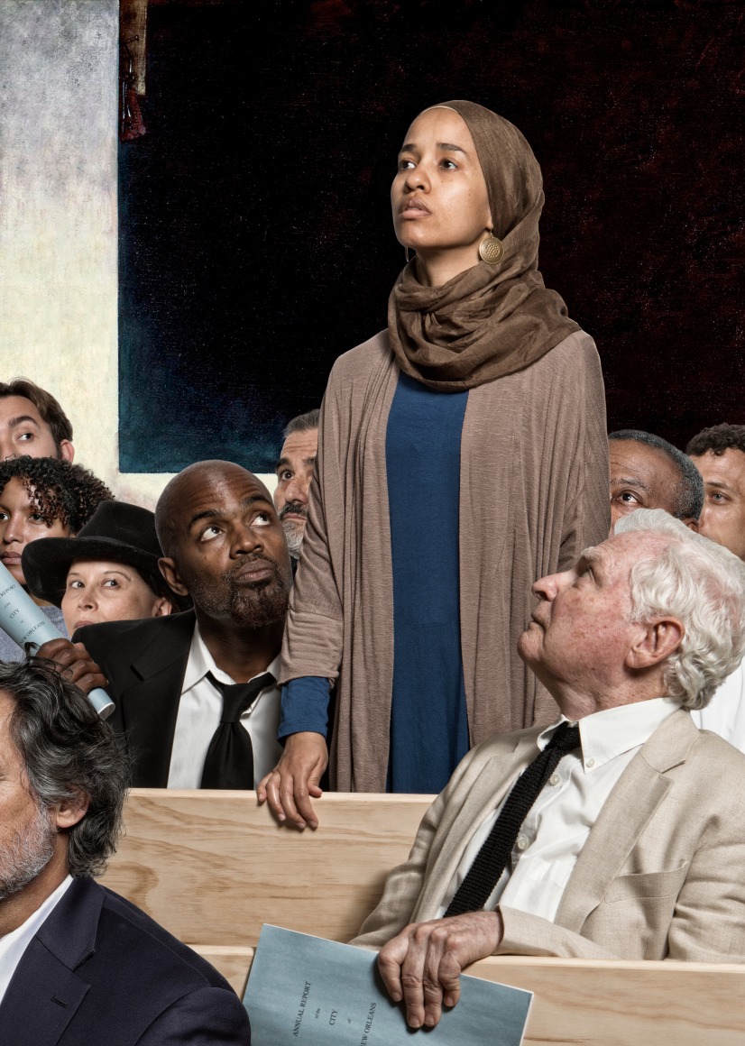 E2 - KLEINVELD & JULIEN, Ode to Rockwell's Freedom of Speech, 2017