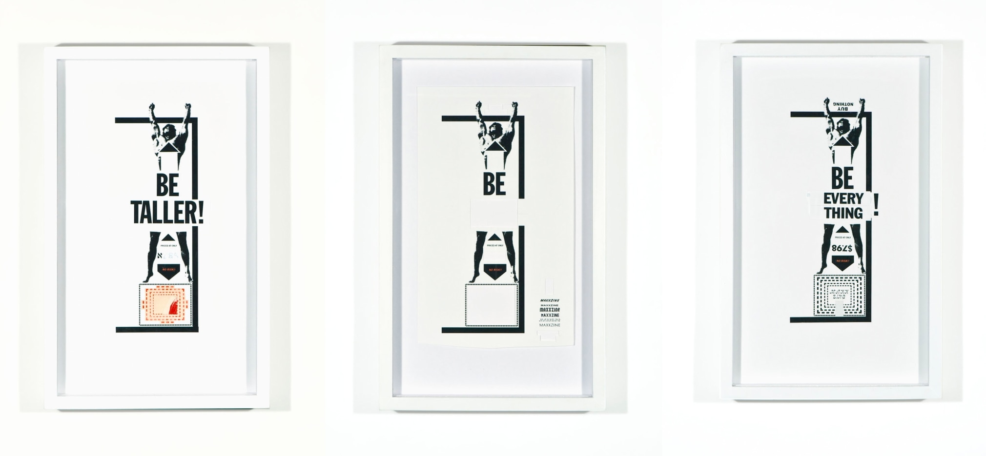 SKYLAR FEIN Be Taller/Be Everything/Be&nbsp;[triptych], 2011