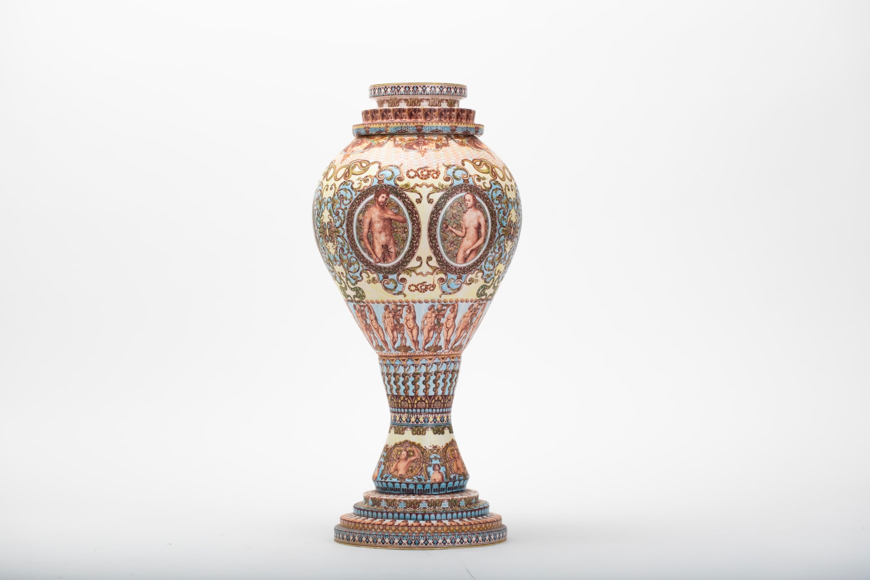 PETER OLSON, Adam &amp;amp; Eve with Snakes, 2021