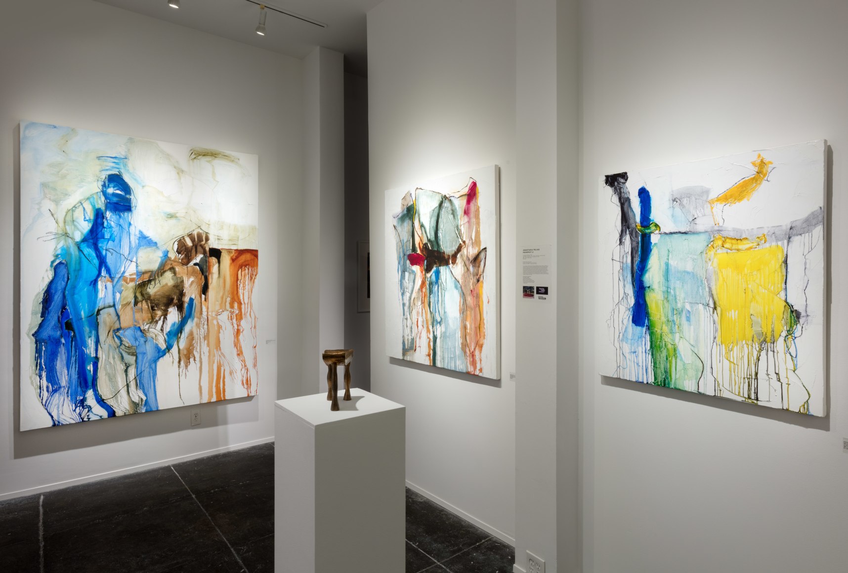 ANASTASIA PELIAS&nbsp;, Anastasia screamed in vain (painting on loss, longing, and love)&nbsp;