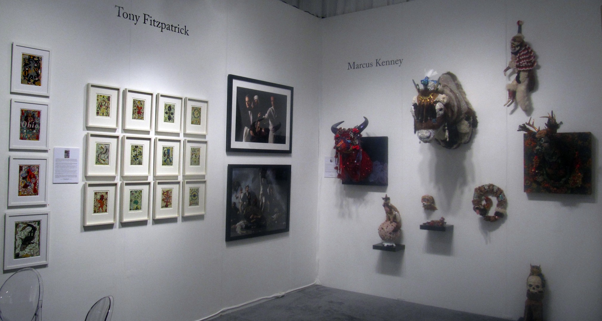 PULSE MIAMI 2012 III JONATHAN FERRARA GALLERY booth F-202, [Installation View]