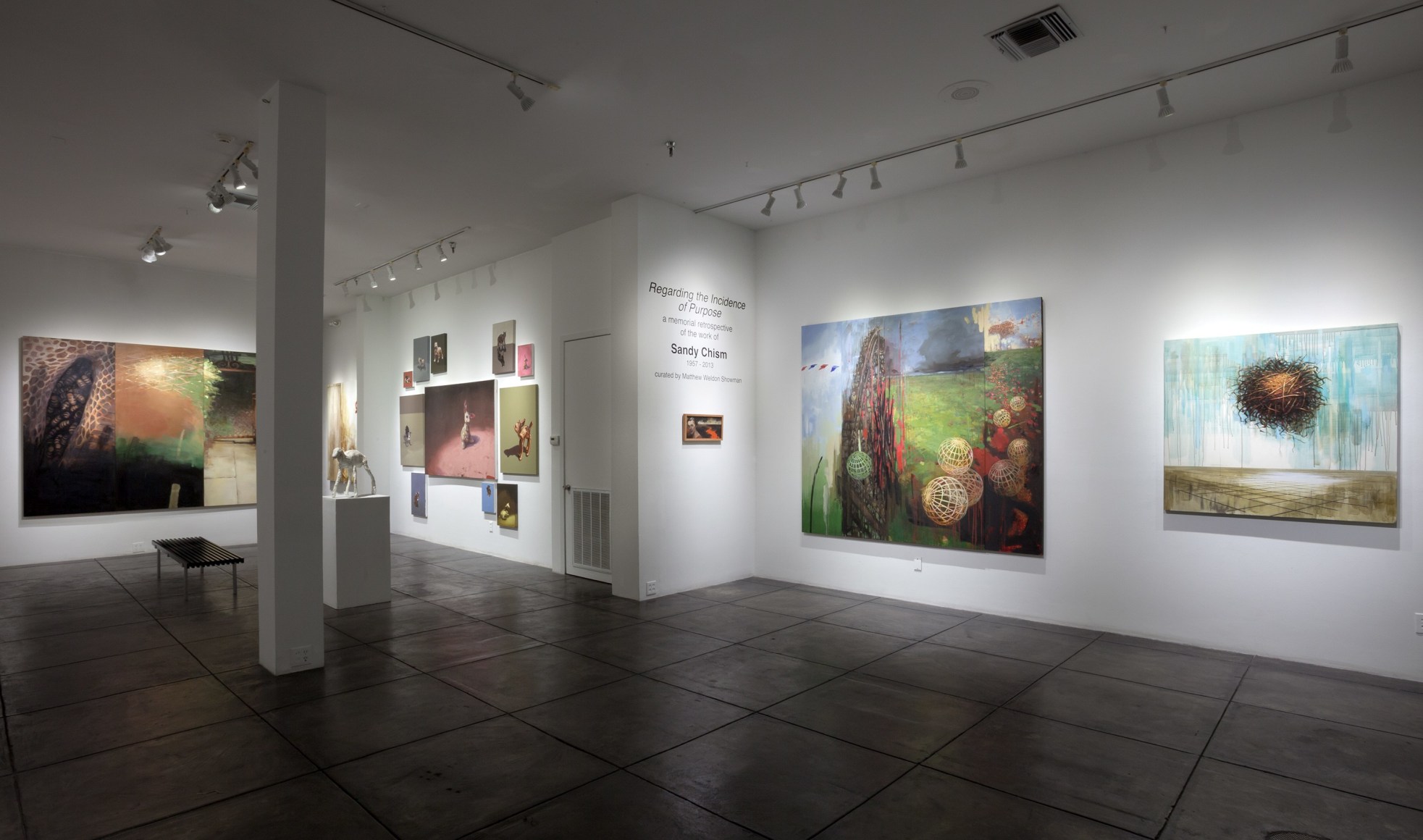 SANDY CHISM III Regarding the Incidence of Purpose, [Main Gallery Installation View]