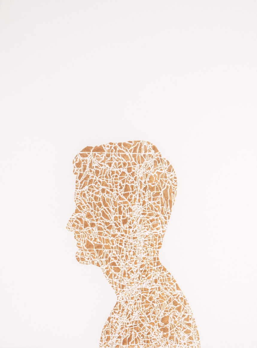 NIKKI ROSATO If I paint us (in gold) II.II, 2016