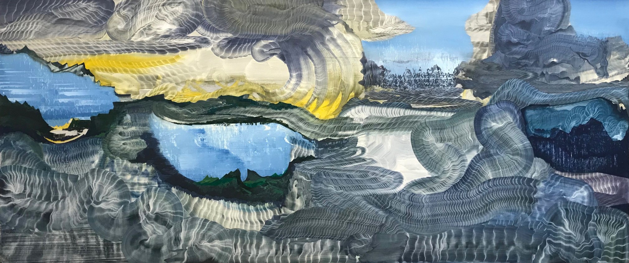 ELLIOTT GREEN, Throb, 2017