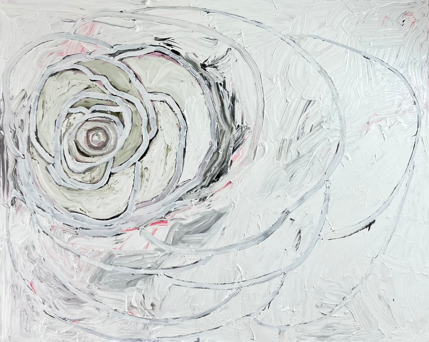 MARGARET EVANGELINE, Snow Camellia, 2023