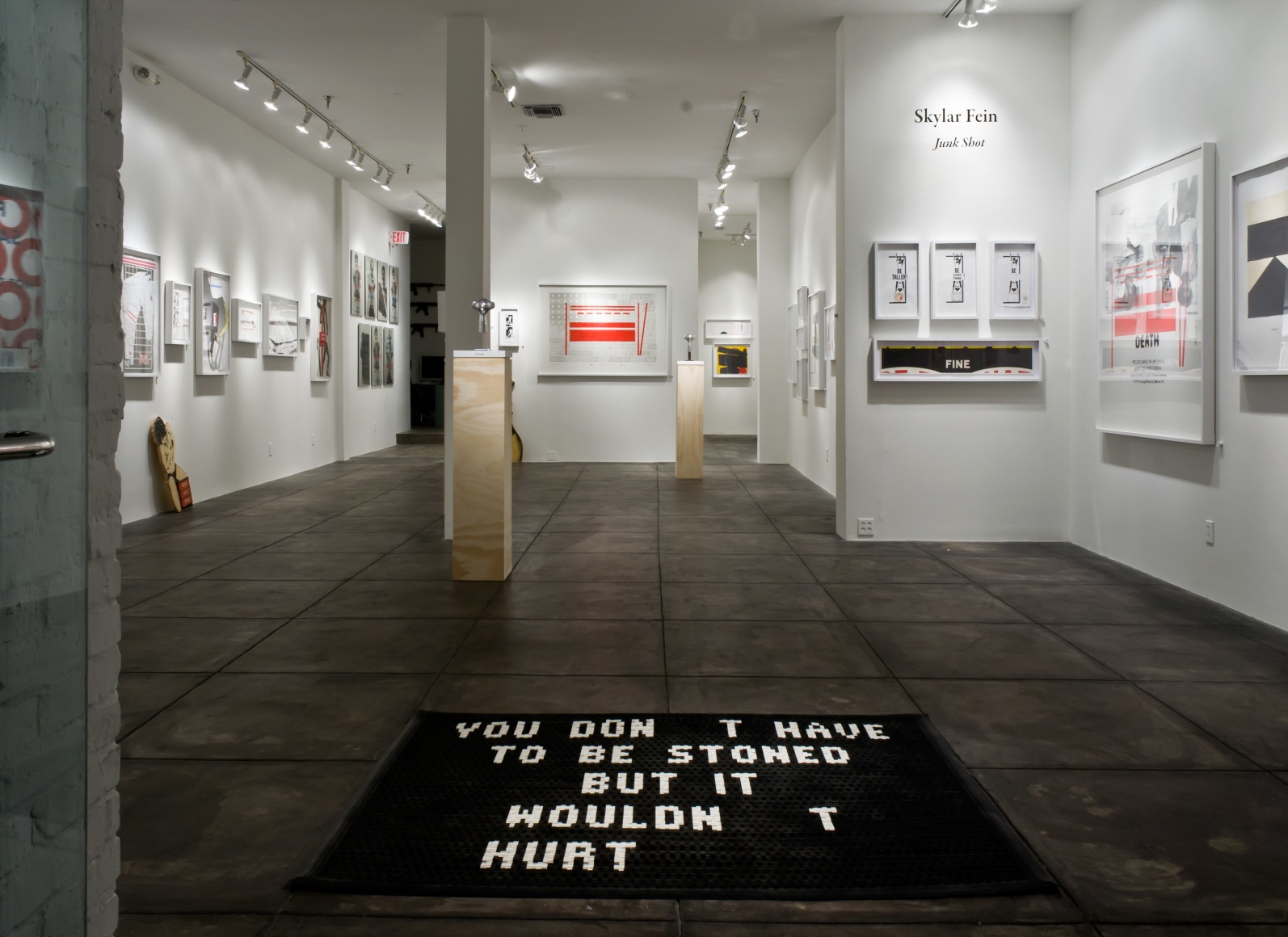 SKYLAR FEIN&nbsp;|||&nbsp;Junk Shot, [Main Gallery Installation View]