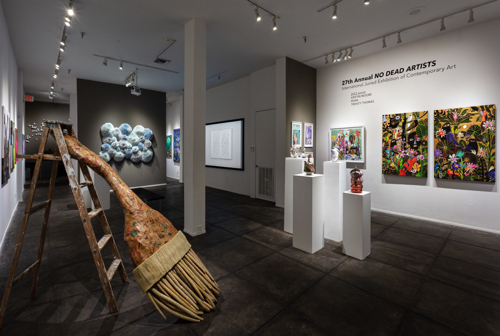 27TH ANNUAL NO DEAD ARTISTS, International Juried Exhibition Of Contemporary Art