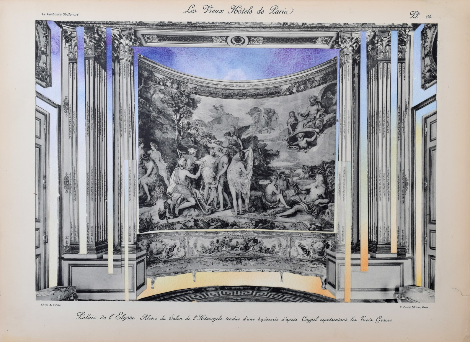 NURHAN GOKTURK The Three Graces (Hemicycle Salon), 2017