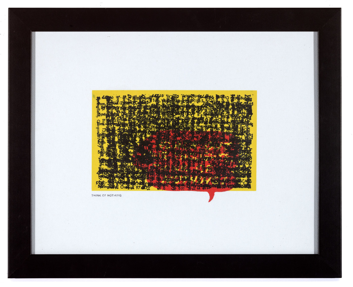 SKYLAR FEIN, Think of Nothing, 2019