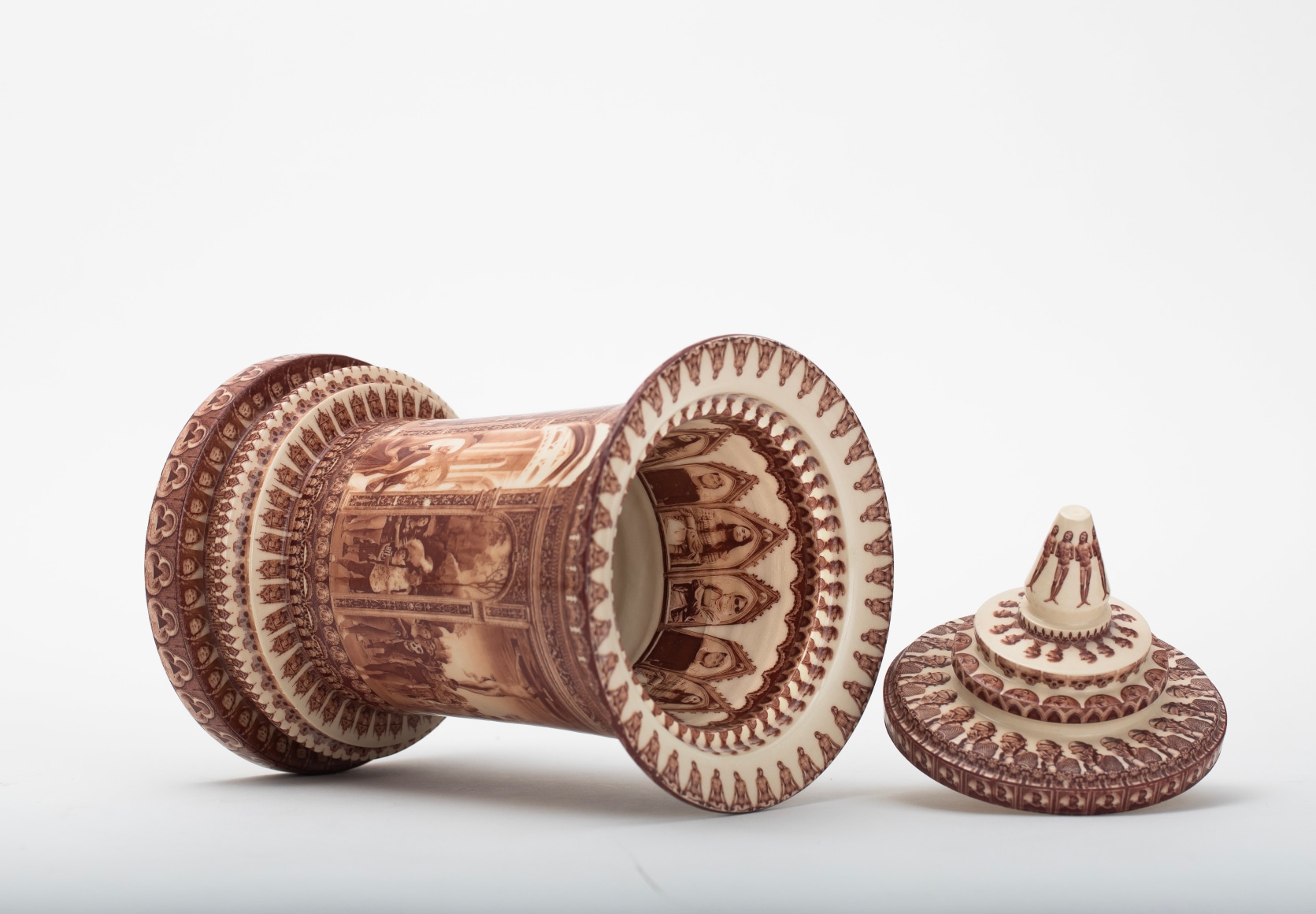 PETER OLSON, Reliquary, Christ with an audience, 2019