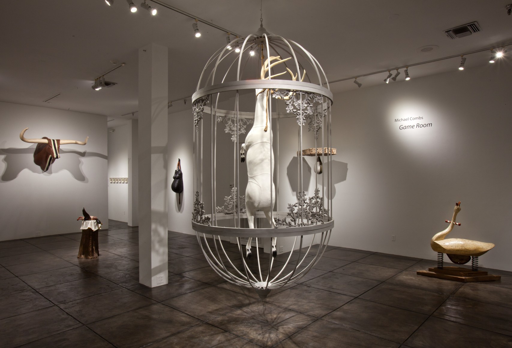 MICHAEL COMBS III Game Room, [Main Gallery Installation View]