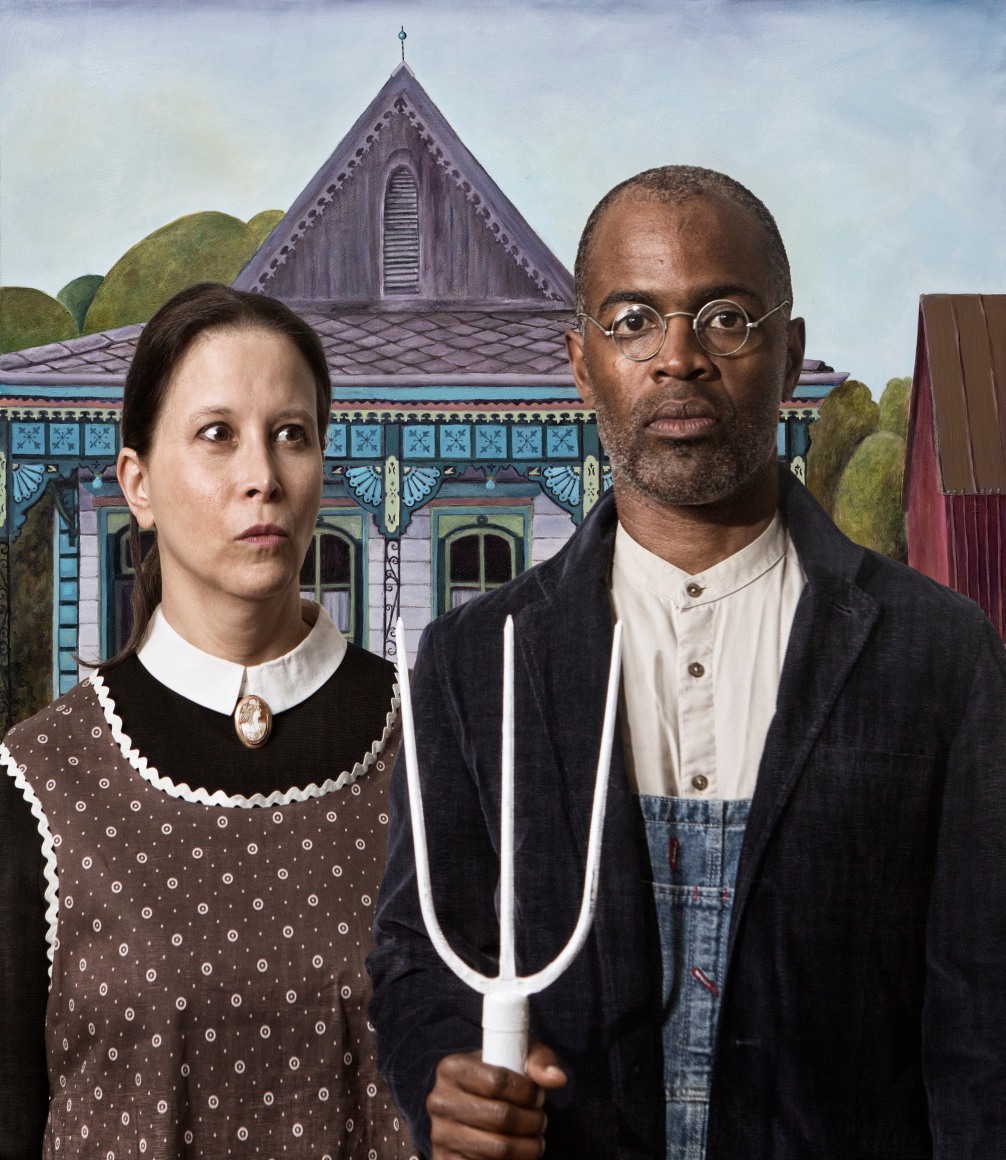 E2 - KLEINVELD & JULIEN, Ode to Grant Wood's American Gothic, 2016