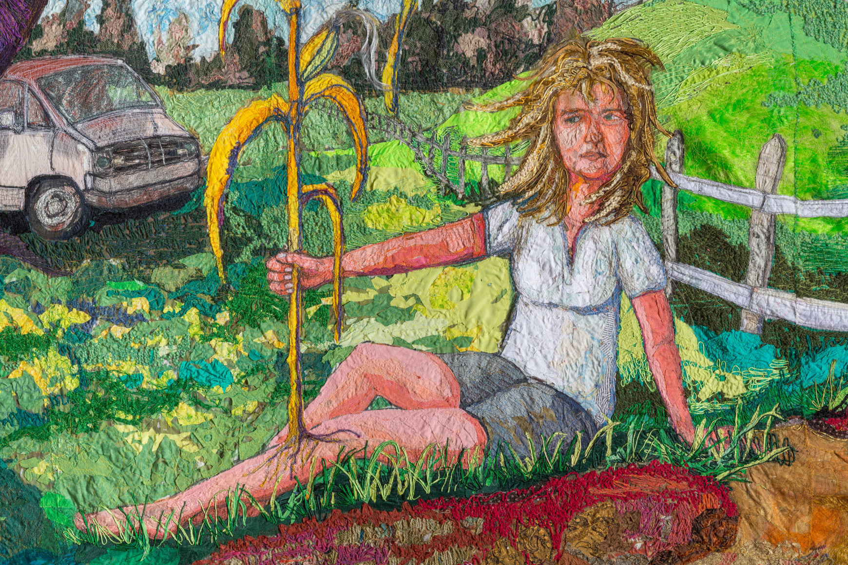 GINA PHILLIPS Fort Dirt Hole&nbsp;[detail], 2013