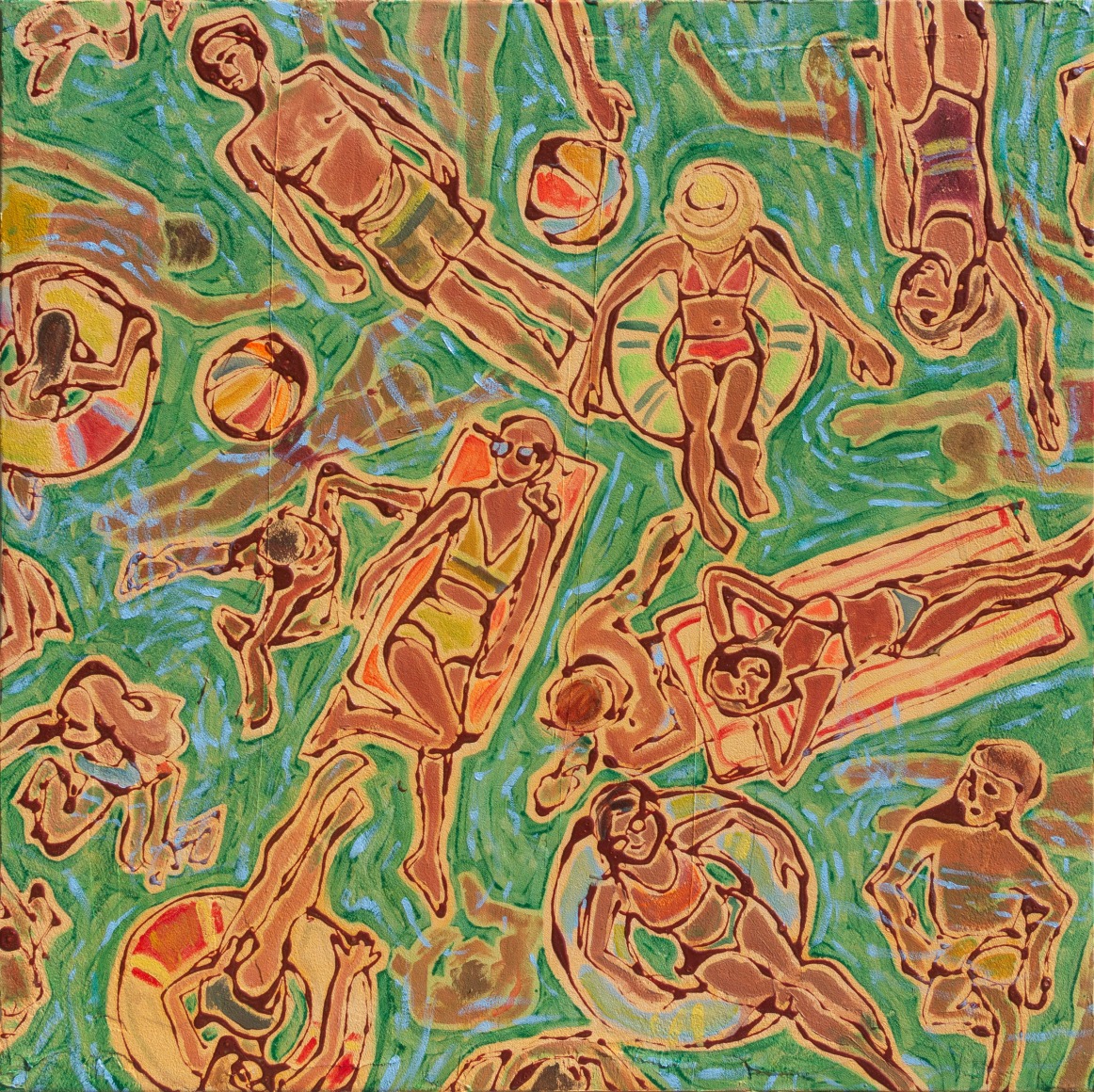 AMANDA JOY BROWN, Deep End, 2024