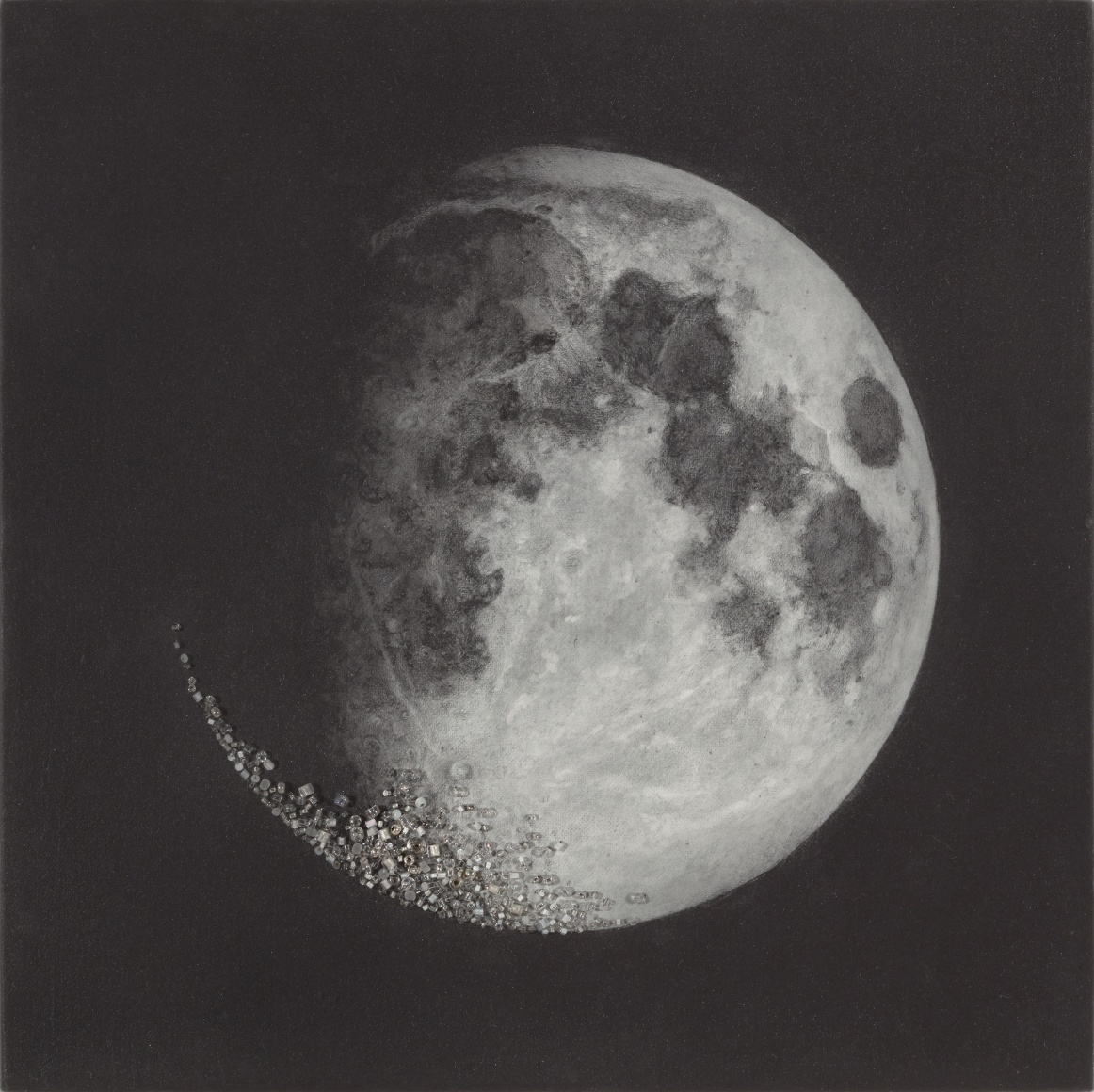 MONICA ZERINGUE Her pale fire snatches from the sun, 2015