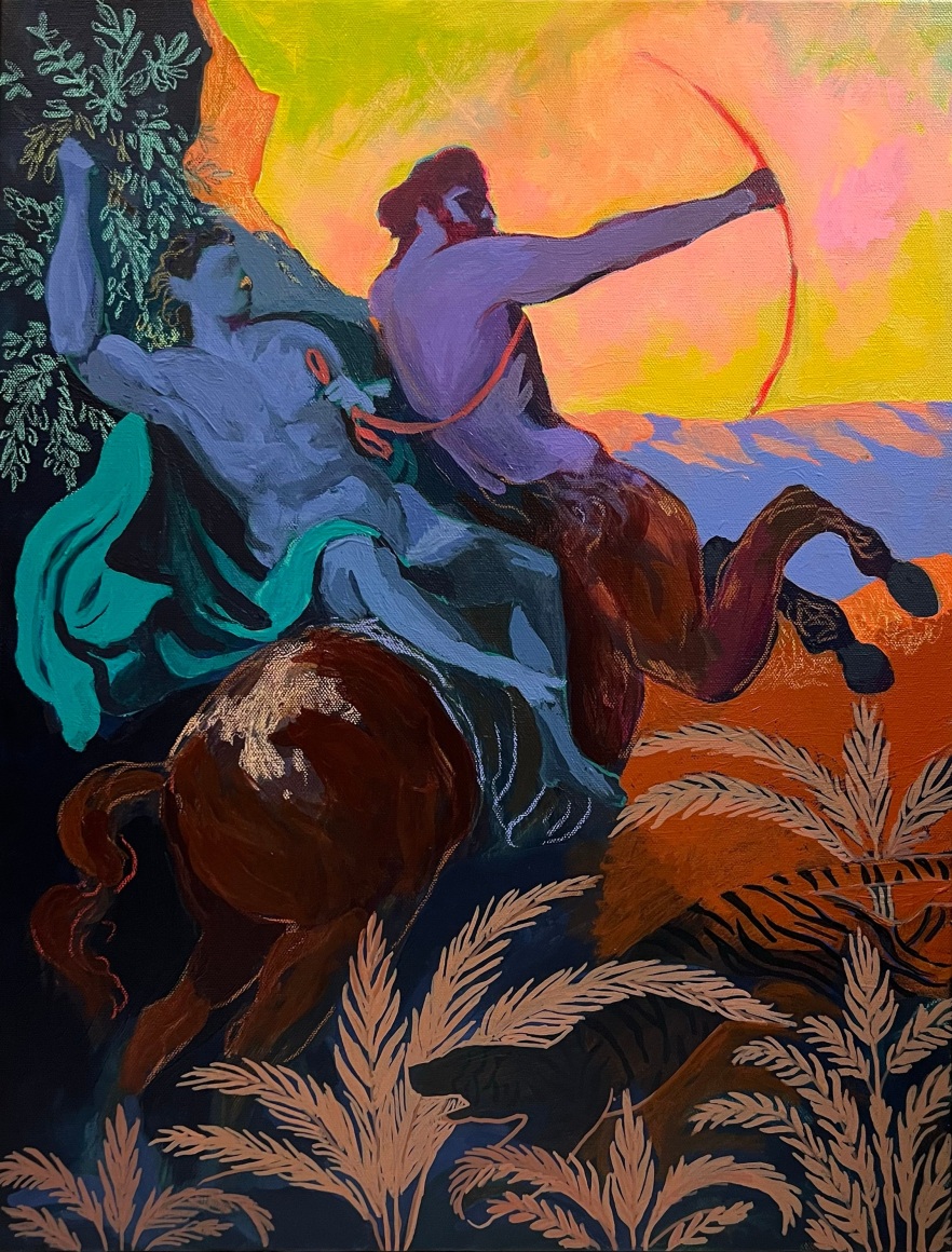 GINGER WILLIAMS COOK, Sagittarius: Chiron &amp;amp; Achilles, 2024