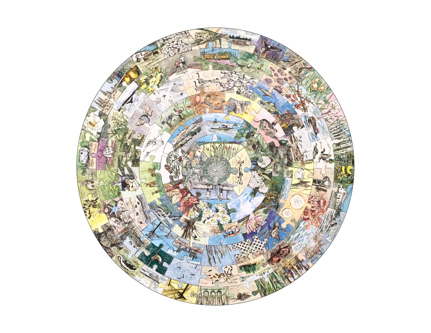 RICHELLE GRIBBLE Land-Sea-Air, 2016