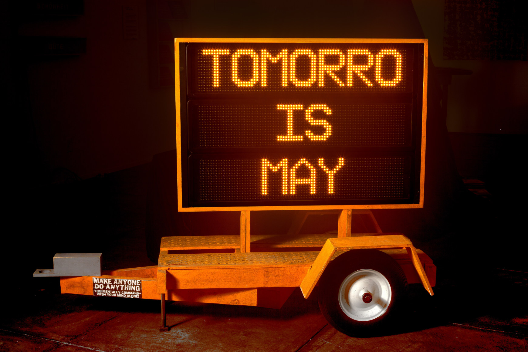 SKYLAR FEIN, Buku Rover (traffic sign), 2019