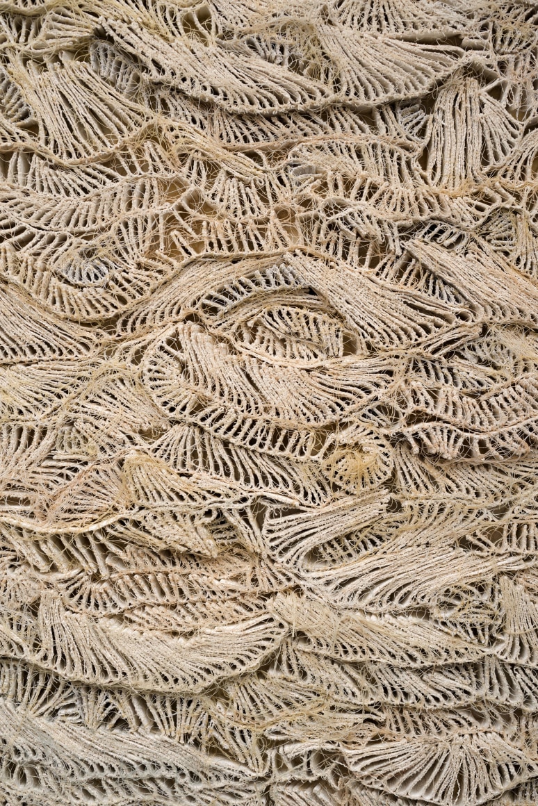 ANITA COOKE Windswept (Ohio Field in Winter)&nbsp;[detail], 2015