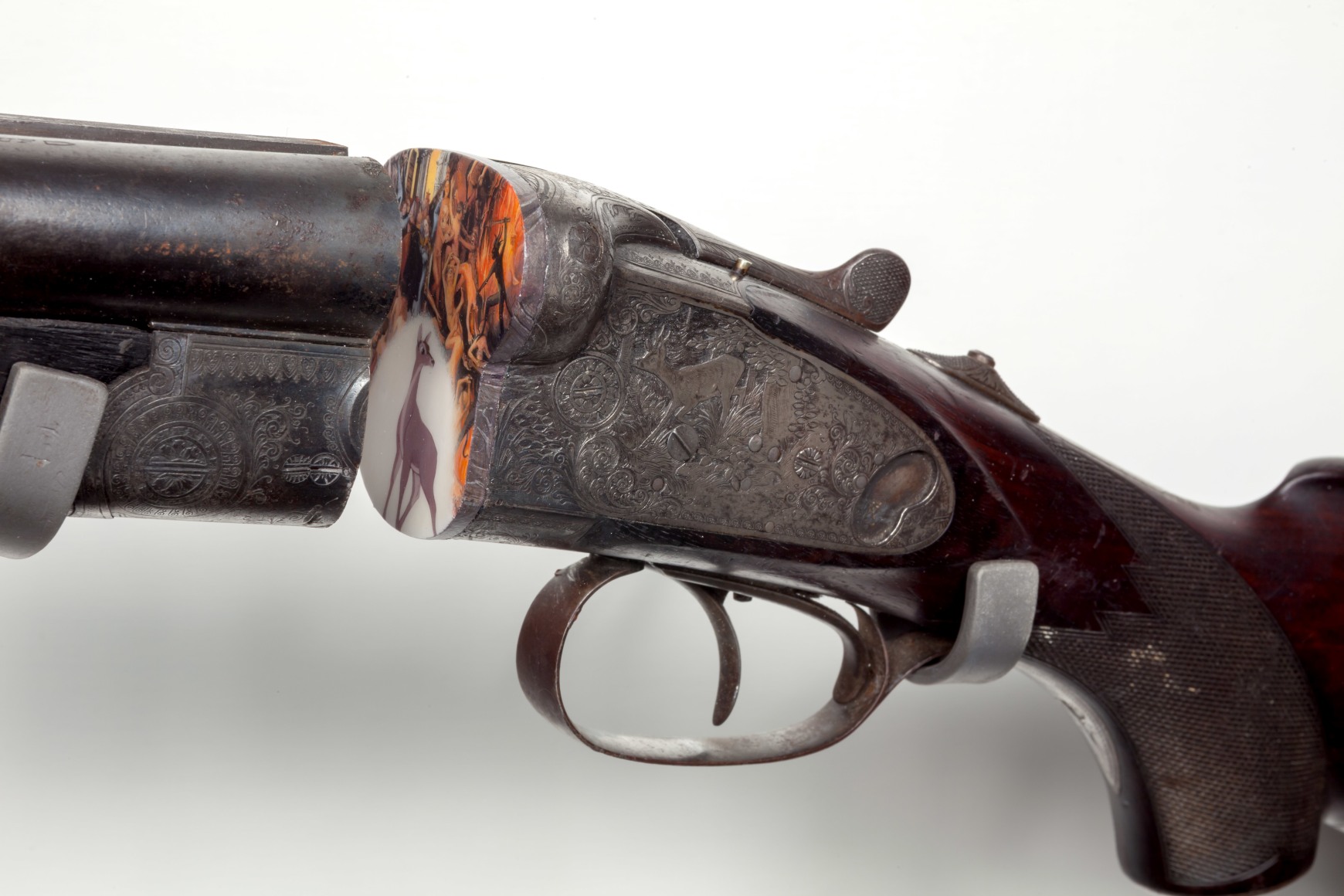 ADAM MYSOCK Looking Down the Barrel of a Gun (Last Judgment) [detail], 2014