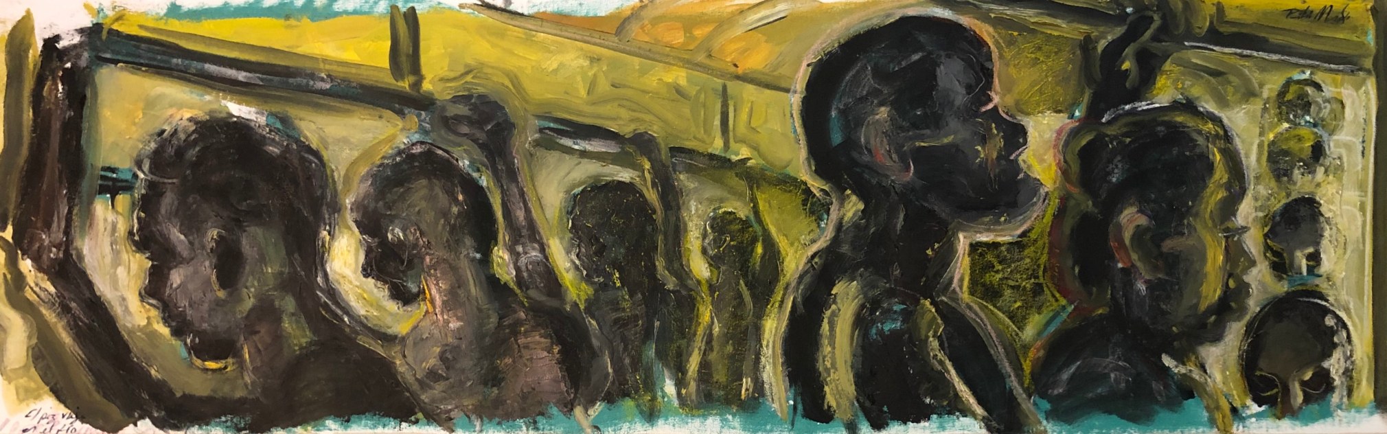 PIKI MENDIZABAL, El Pez Viejo en el R&iacute;o, 2019