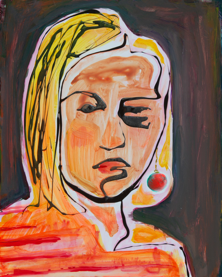 AMANDA JOY BROWN, Pearl Earring, 2023