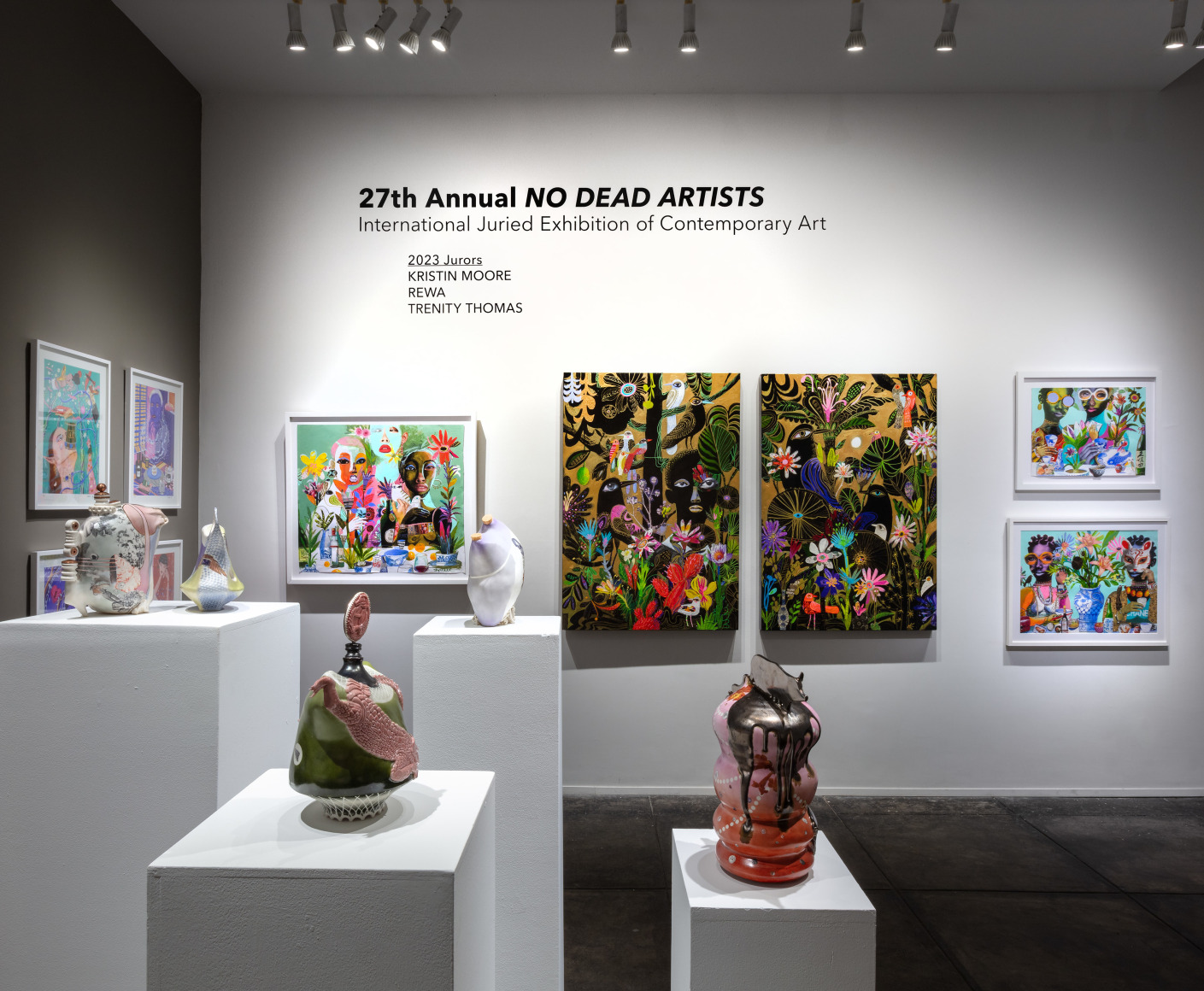 27TH ANNUAL NO DEAD ARTISTS, International Juried Exhibition Of Contemporary Art