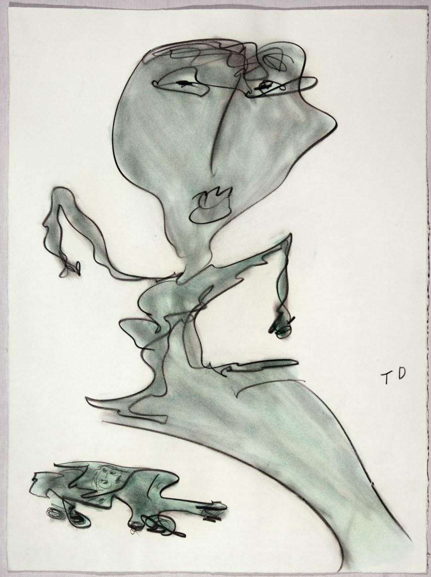 THORNTON DIAL, Little Man Walking the Road, 2003