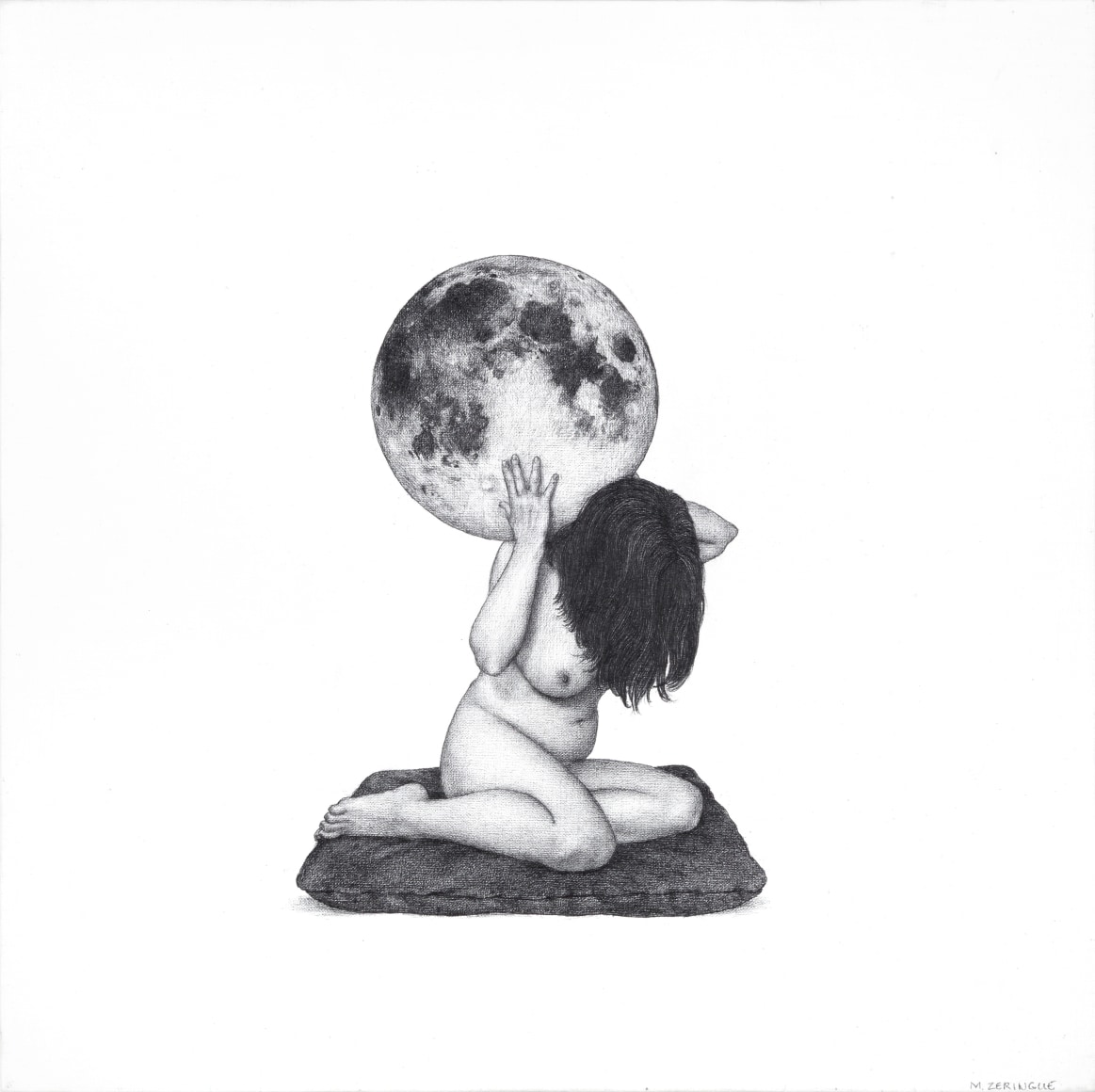 MONICA ZERINGUE, Odalisque, 2014