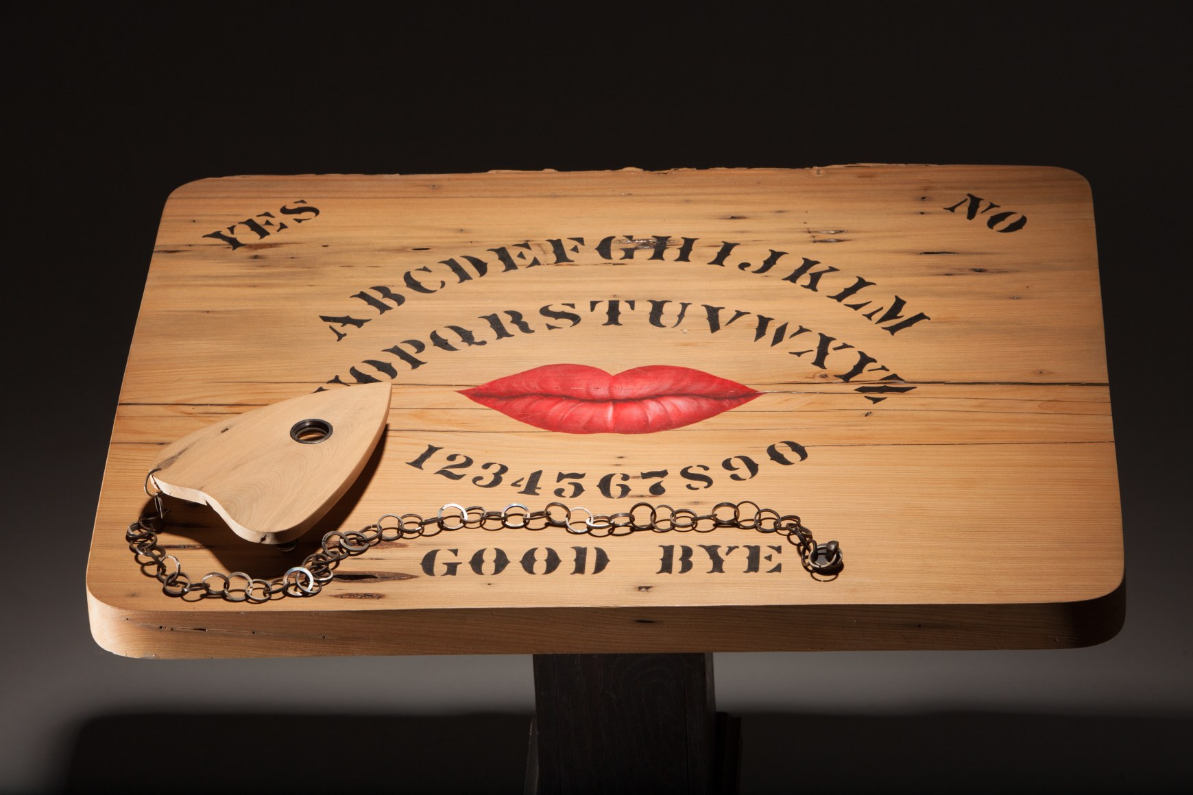 DEBORAH LUSTER Forms of Correspondence, I. (Yes, No, Goodbye)&nbsp;[detail], 2014